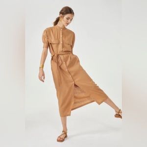Lanhtropy Safari Dress - Camel